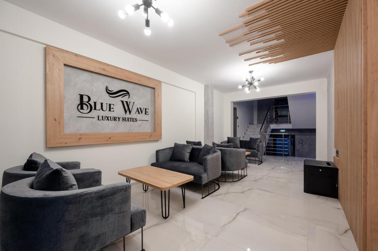 Blue Wave Luxury Suites Nea Iraklitsa Esterno foto